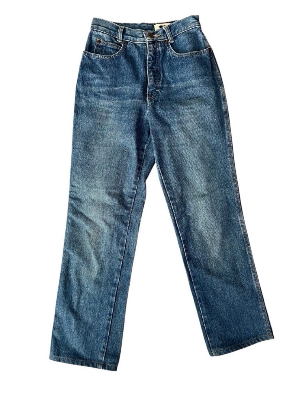 Vintage 90’s Calvin Klein High Rise Straight Leg Denim Jeans Made in USA